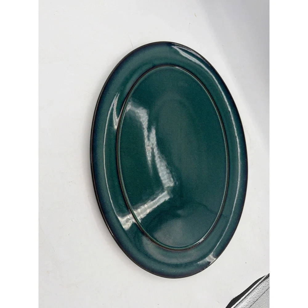 Denby Greenwich Oval Serving Platter 14.75